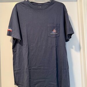 Vineyard Vines Men's Dark Blue Pocket Tee